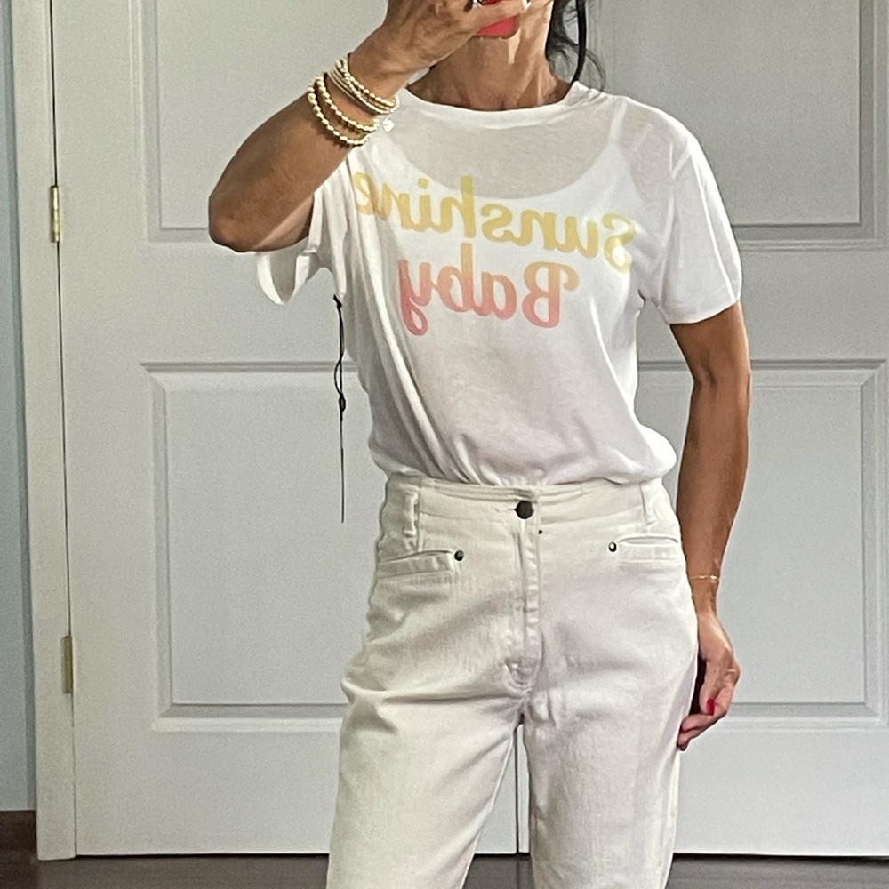 Wildfox Sunshine Baby T Shirt size XS NWT